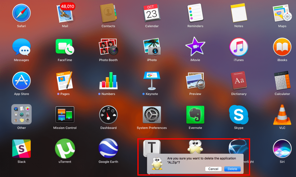 Delete Apps Mac Os X